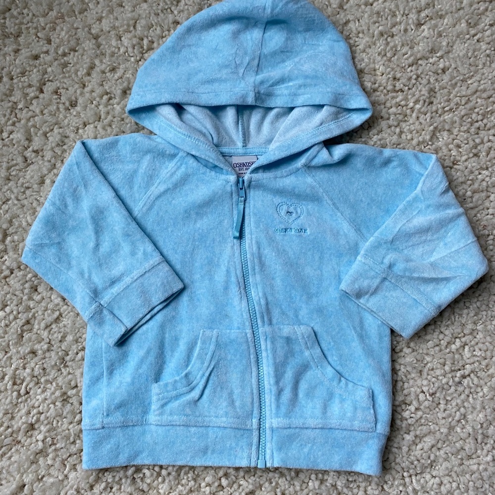 OshKosh Blue Zip Up Jacket